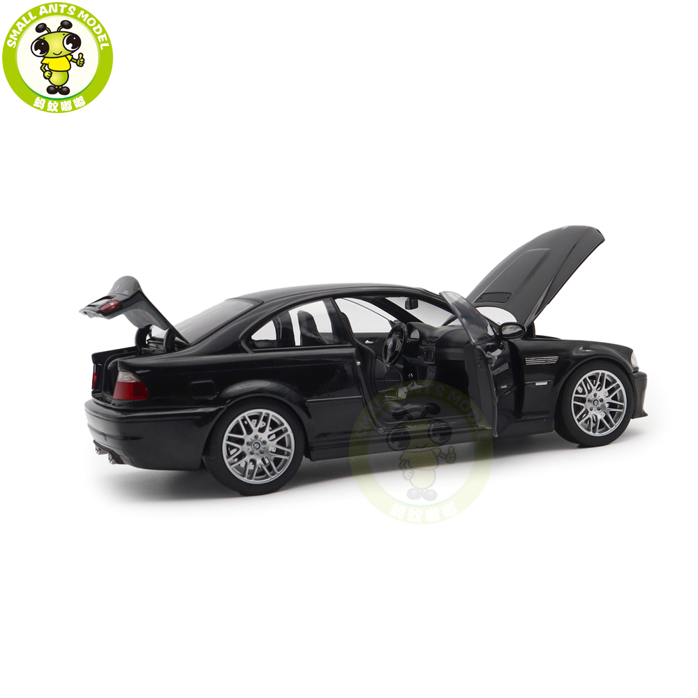 1/18 BMW M3 CSL 2003 E46 Norev 183017 Saphire Black Diecast