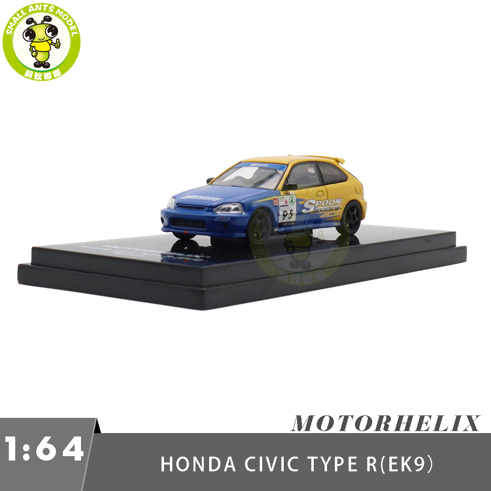 MOTORHELIX 1/64 civic ek9 SPOON 2台セット MOTORHELIX 1/64 civic ek9 SPOON 2台セット Preorder