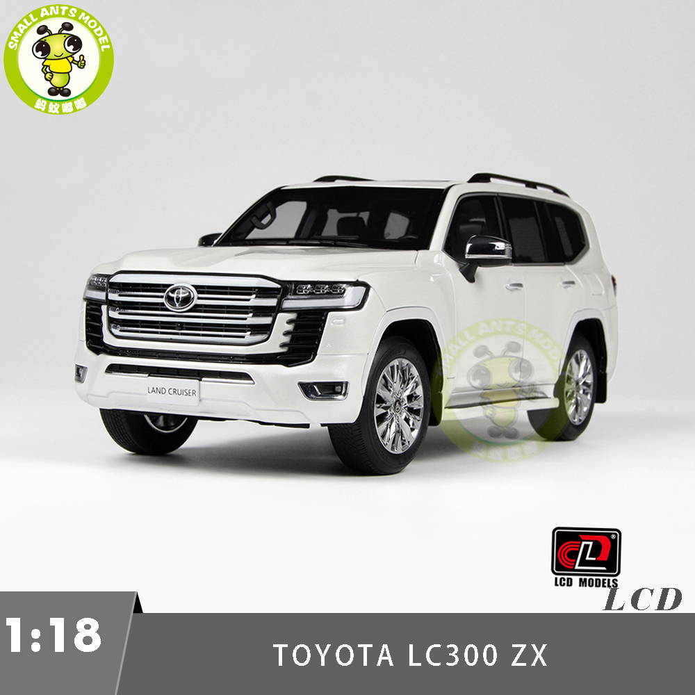 1/18 LCD TOYOTA LAND CRUISER 300 LC300 ZX Diecast Model Toy