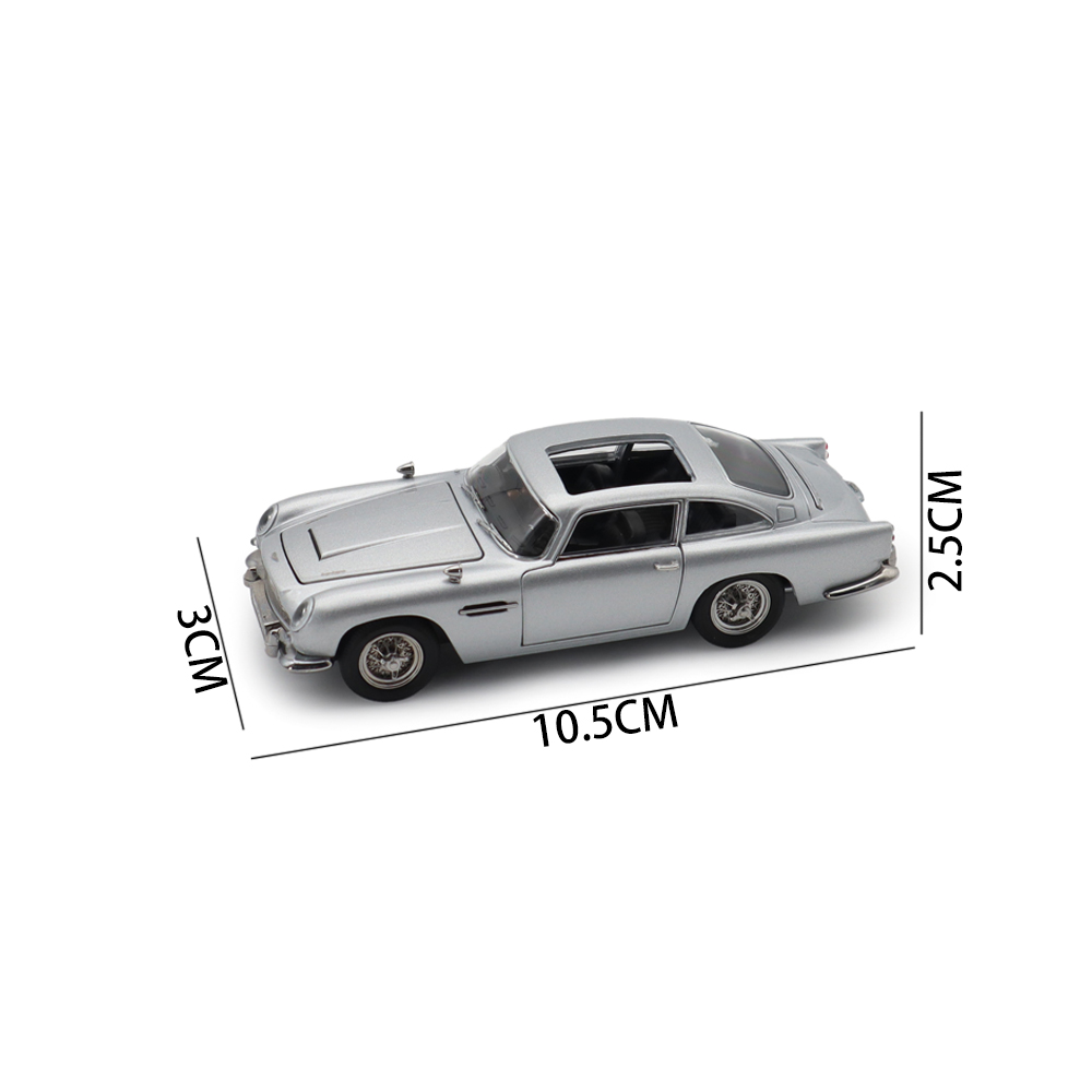 1/43 Aston Martin DB5 DB 5 007 James Bond With Doll Diecast