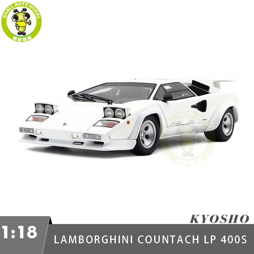 1/18 Lamborghini Countach LP 400S KYOSHO KS08320WFL White