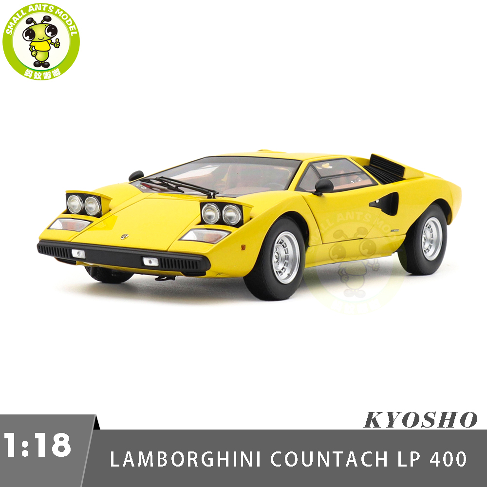 1/18 Lamborghini Countach LP 400 KYOSHO KS08321YT Yellow
