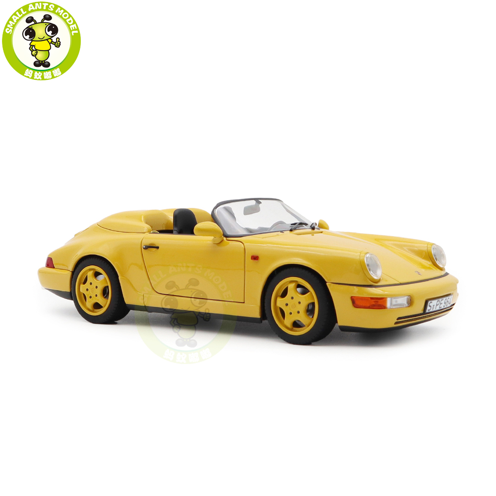 ミニカー Porsche964speedster 1/18 yellow GT-SPIRIT GT008CS Scale 1/18 | PORSCHE 911 964 SPEEDSTER