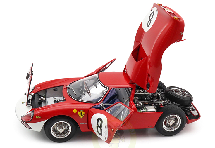 1/18 CMC M-262 Ferrari 250 LM 12H Reims 1964 Jonh Surtees Lorenzo