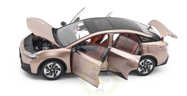 1/18 Toyota BZ3 2023 Diecast Model Car Gifts For Friends - Shop