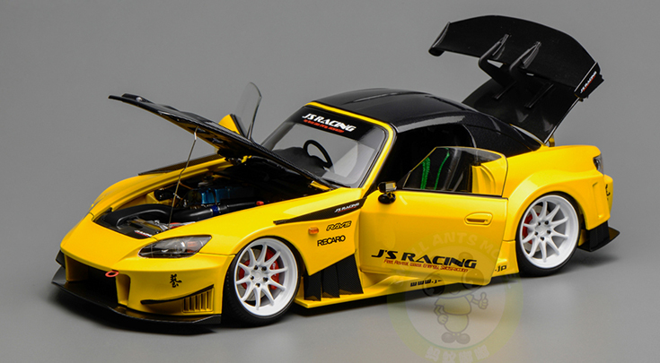 Preorder 1/18 MOTORHELIX Honda S2000 J's Racing Diecast Model Toy