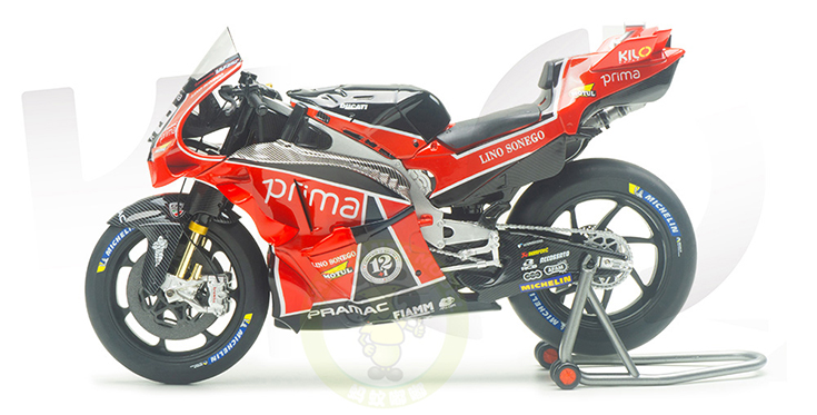 1/12 Kiloworks Pramac Ducati GP24 MOTOGP 2024 British GP Diecast