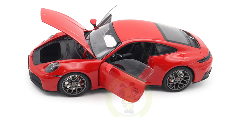 1/18 Porsche 911 Carrera 4 GTS 2024 Norev 187171 Guards Red