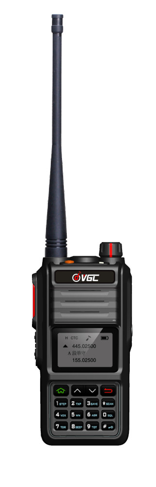 KSUT UV3D Walkie Talkie Two Way Radio VHF CB Ham Radio FM Function Talkie  Walkie Professional Intercom Wireless Set For Hunting