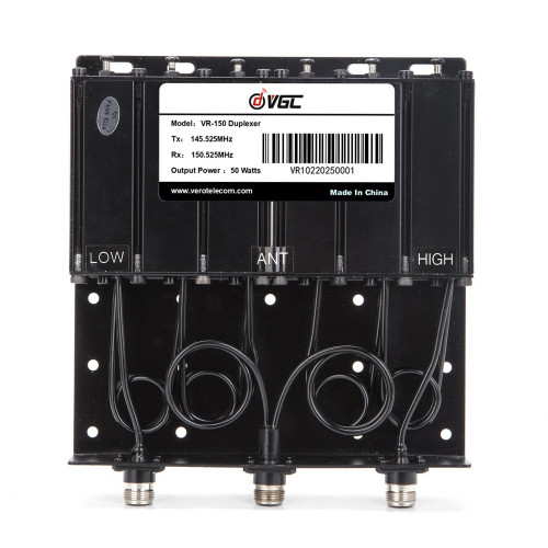 VERO VR-150D | 50W VHF Cavity Duplexer for Radio Repeater