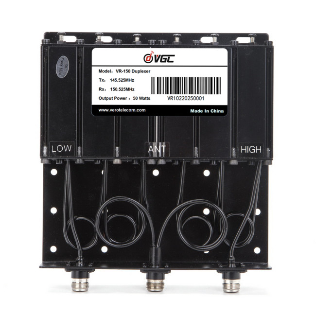 VERO VR-150D | 50W VHF Cavity Duplexer for Radio Repeater