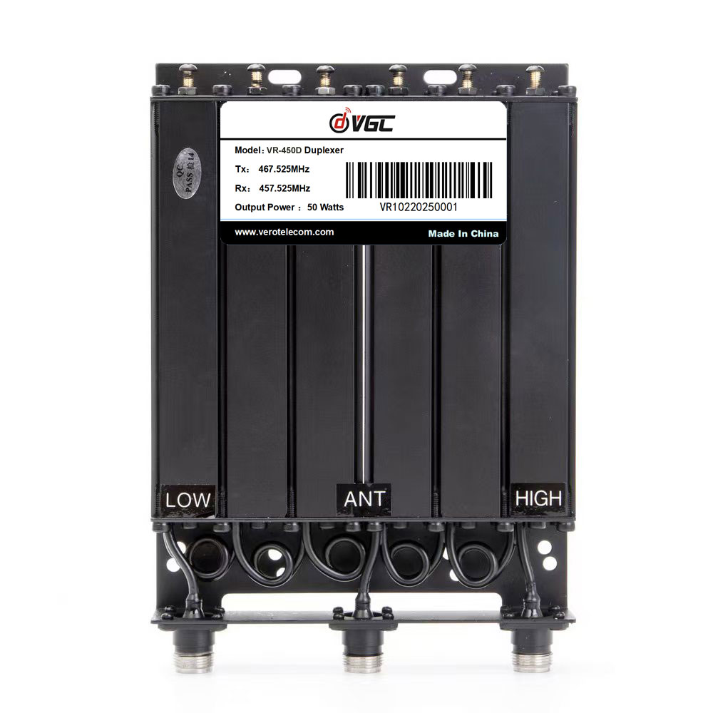 VR-450D 50W UHF Cavity Duplexer for Radio Repeater Base Station