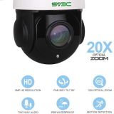 SV3C 5MP PTZ Camera Outdoor, 【Update】2.4/5 GHZ WiFi Security IP Cameras Support 20X Optical Zoom, Onvif, RTSP PC Web Browser Viewing, Humanoid Detect, FTP, IP66 Waterproof,2-way Audio, SD Card Record