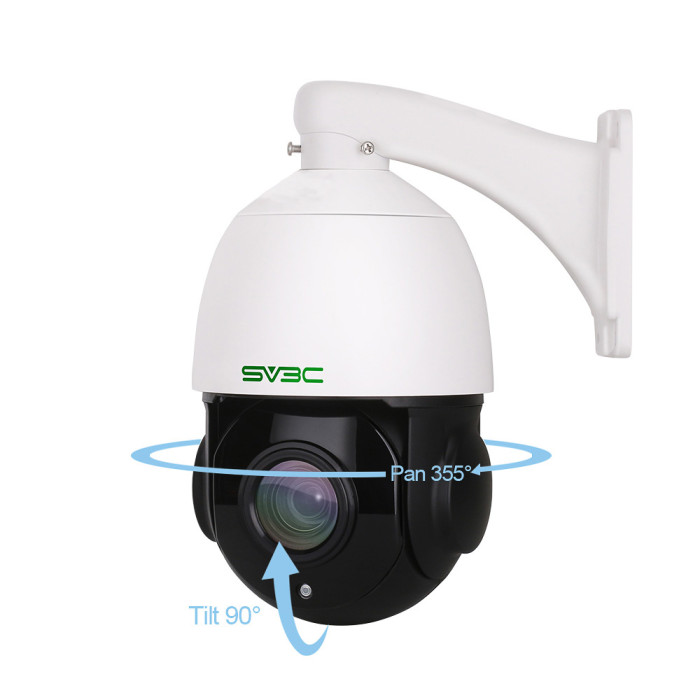 US$ 279.99 - Outdoor 5MP PTZ IP POE Security Camera, SV3C Pan 360° Tilt 20X  Optical Zoom Home Surveillance Camera, 200FT IR HD Night Vision Waterproof  Motion Detect Remote Access Onvif RTSP,