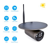 【Solar Power】 SV3C 1080P Battery Camera, PIR Motion Actived, PC&Mobile Viewing, Bullet Surveillance WiFi Camera, IP66 Waterproof, Color Night Vision