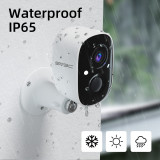 Solar Wifi Camera Outdoor, SV3C 1080P Wireless Battery Surveillance Camera With Solar Panel,Waterproof Home Security IP CCTV