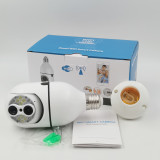 SV3C 1080P E27 Bulb Surveillance Camera 2MP 4MP Surveillance Cameras with Wifi Wireless 10X Zoom Video Security Monitor Camera