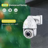 SV3C POE PTZ Security Camera Outdoor 15X Optical Zoom 5MP Auto Tracking Floodlight Color Night Vision IP Camera, 2-Way Audio, Metal Shell, RTSP, FTP, SD Card Record, BlueIris, Onvif Conformant (Wired)