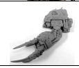 F382-1 NURGLE DREADNOUGHT POWER CLAW (LEFT ARM)