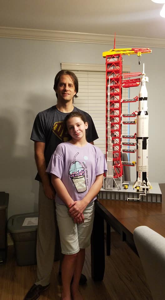 launch tower for lego saturn v