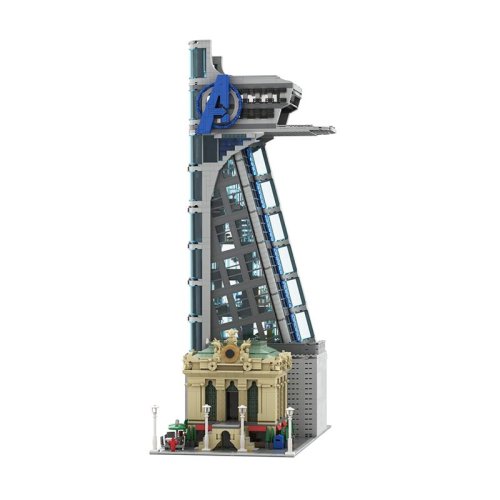 Us 313 99 Moc 39673 Modular Avengers And Stark Tower M Techmocs Com