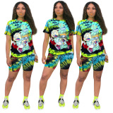 Printed Women Two Piece Outfits