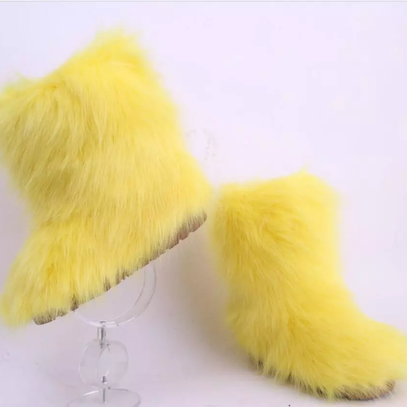 New Arrival Wholesale Women Fur Boot