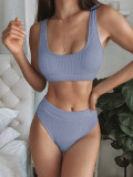 Sexy High-waist knitting Bikini