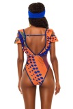 New Printed One Piece Swimsuit