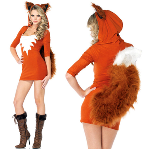 Adult Sexy Foxy Roxy Halloween Costume