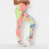 New High Waist Leggings Women Tie-dye Fitness Legins Sexy Push Up Anti Cellulite Leggins Workout Jeggings Sport Leggings