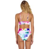 Sexy High Waist Bikini Women Swimwear Push Up Swimsuit Tie Dye Bathing Suit Two Piece Biquinis Summer Beach Wear Female