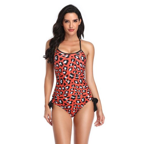 One Pieces Leopard White Black Red Bikinis Mujer Sexy Biquini Micro Brazilian Bikini Set Push UP Swimsuit Women Plus Size
