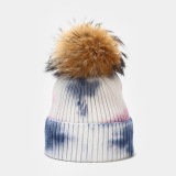 New Ladies Winter Tie Dye Knitted Hat