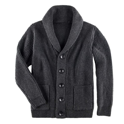 Button Placket Cardigan Sweater Men Turtleneck Mens Kintted Sweaters Jacket Coats Pull Homme Casual Slim Solid Knitwear XXL