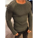 Latest Design Fashion White Autumn Winter Mens Sweaters Casual Warm Male Slim Fit Brand Knitted Coat Black Pullover Tops