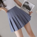 School Skirts Women Spring Autumn High Waist Korean Style Mini Skirt Pleated Short White Black Skirts Women's Kawaii Skirts