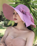 Beach Straw Hat Women Summer Seaside Big Brim Sunscreen Outing Summer Hat Sun Hat