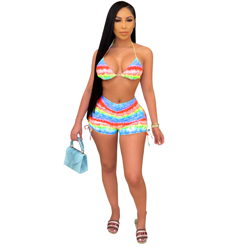 Printed Summer Hot Two Piece Set  S-XXL