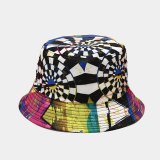 Unisex Bucket Hat Women Men Summer Hat Cartoon Print Sunscreen Sun Hat Panama Caps Fisherman Cap Outdoor Sunshade Cap Hat