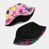 Unisex Bucket Hat Women Men Summer Hat Cartoon Print Sunscreen Sun Hat Panama Caps Fisherman Cap Outdoor Sunshade Cap Hat