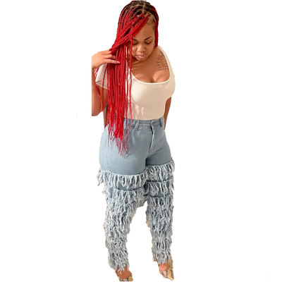 High Fashion Stack Jean Pants S-XXL