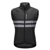 High Visibility Cycling Vest Reflective MTB Sleeveless Windproof Windbreaker Bike Bicycle Jersey Safety Vest Wind Coat