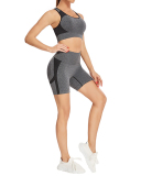 Sports Short Sleeve Shorts Yoga Wear Fitness Suit