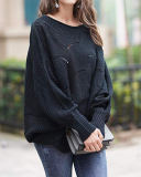 Women Sweater Light Knit Blouse For Woman Big Size