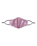 Sequin Masks Thin Section Breathable Colorful Dust-Proof with Filter Insert