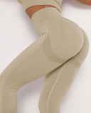 Seamless Sports Running Fitness High-waist Hip-lifting Yoga Leggings Yoga Pants Multi Color S-L