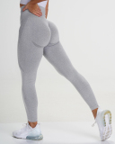 Seamless Knitted Gym Sports High Waist Hip Lifting Yoga Leggings Yoga Pants Multi Color S-L
