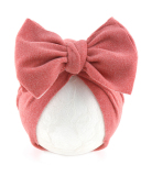 Kids Hats Baby Girl Newborn Children's kids Fat Accessories Toddler Girl Cap Bonnet baby hat with big bow tie