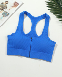 Women's Fashion Sports Short-Sleeved Suit Drawstring Gym Seamless Yoga Suit S-XL